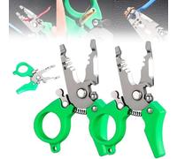 Mini Multi-tool Wire Stripper, New Portable 12-in-1 Electrician Multi-tool, Adjustable Wiring Tools and Multi-function Hand Tool for Strip, Split, Trim, And Crimp, backup at home (2PCS)