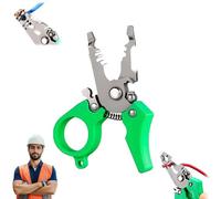 Mini Multi-tool Wire Stripper, Wire Strippers Tool, Adjustable Wiring Tools and Multi-function Hand Tool, for Strip, Split, Trim, Home Repair & Electrical Work(1pcs)