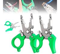Mini multiutensile spellafili, multiutensile elettrico portatile 6 in 1, utensili spellafili regolabili, per riparazioni elettriche e fai da te (2pcs)