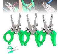 Mini multiutensile spellafili, multiutensile elettrico portatile 6 in 1, utensili spellafili regolabili, per riparazioni elettriche e fai da te (3pcs)