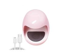 Mini Nail Phototherapy Lamp, Cute Egg Uv Gel Nail Lamp, Usb Mini Nail Uv Light, Led Therapy Sun Light Dryer, Automatic Sensor Nail Art Tools for Finge