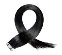 Mini Nastro Dritto Nelle Estensioni Dei Capelli Umani Nastro Adesivo Invisibile Reale Naturale Per Parrucche Da Donna 1B 26 inch#60 pcs