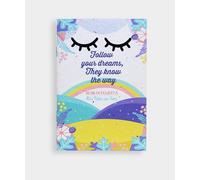 Mini Notes con Copertina in Carta Piantabile - Idea Regalo Ecosostenibile - Scrivi i tuoi Pensieri Green su Pagine Sostenibili (Follow Your Dreams)