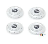 Mini Nuovo Originale Cooper R50 R52 R53 x-Lite Lega Ruota Argento Hub Cap Set 4