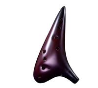 Mini ocarina classica a fuoco semplice ocarina 12 fori contralto G chiave professionale strumento a fiato prestazioni 12 fori A/G