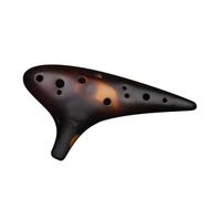 Mini ocarina laccata bruciata contralto C-key ocarina 12 fori professionale performance collection grade performance flauto