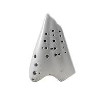 Mini ocarina per principianti senza fuoco prestazioni ocarina alto C chiave professionale ultra-wide strumento AC a tre tubi non sparato