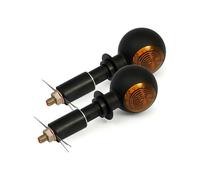 Mini Occhio di Bue Indicatore Nero per Harley-Davidson Con