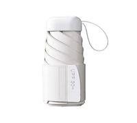 Mini Ombrellino | Impermeabile Antisolare Protezione Raggi UV UPF 50+ - Ombrello parasole pieghevole formato da viaggio - per Donne, Zaino, Tasca, Borsetta, Estate, Spiaggia, Pendolarismo Quotidiano e