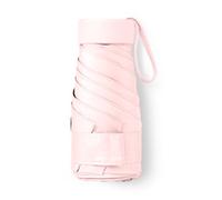 Mini Ombrello da Viaggio Impermeabile Pieghevole con Custodia â 17x8x6cm, 220g