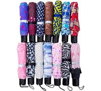 Mini ombrello pieghevole portatile con manico corto