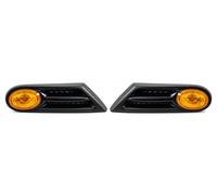 Mini One Cooper Indicatori Laterali Set LED Con Orlo R56 R57 07-13 Orange Coppia