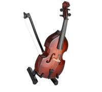 Mini Ornamenti Per Basso Da 10 Cm Modello In Legno Per Piccoli Strumenti Musicali Decorazione Domestica Per Studio In Camera Da Letto Mini replica strumento musicale