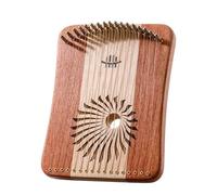 mini ornamenti per strumenti musicali Arpa a corda modello classico in miniatura portatile creativo unico modello di arpa ornamenti strumento musicale artigianale in legno