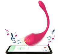 - Mini Óvetto Vîbrànte Wirless con App da Telefono Vîbràtóre con Wireless Control App Clît Rîdè Púntó Ǵ̣ Donna Telecomando Dîstanza App Vịbràtori Sẹssúạlì per Donna Indossabile Mássággiátore