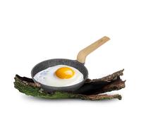 KASANOVA Mini padella antiaderente 14 cm, Padella piccola monoporzione Eco Petra Evolution