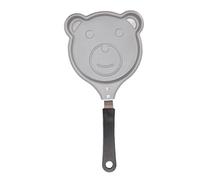 Mini Padella per Uova, Padella Antiaderente per Uova Padella per Frittata Innovativa Pentola per Colazione Coreana Fai da Te Mini Padella per la Colazione Stampo per Pancake con Uova Piccole (Orso)