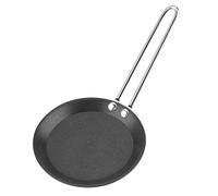 Mini padella rotonda da 12 cm, per friggere le uova, padella per uova, modello di uova in camicia, padella per uso domestico, piccolo wok, fornello da cucina, pentole da cucina, per uso domestico,