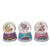 Mini Palle di Neve con Unicorno 5,5 cm