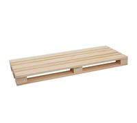 Mini pallet bancale di legno tagliere molto grande 40 x 15 x 3,5 cm