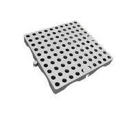 Mini pallet in plastica, griglia di stoccaggio impermeabile, cuscinetti per pavimenti impilabili per supermercato, animali domestici, garage, esterni, organizzazione armadio