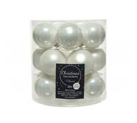 Mini palline in vetro da appendere. Set di 18