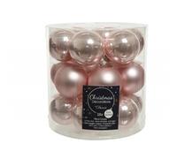Mini palline in vetro da appendere. Set di 18