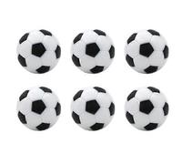 Mini palloni da calcio da 32 mm, confezione da 6, ricambio per accessori da gioco da tavolo da calcio balilla
