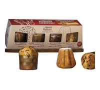 Mini Panettone Borsari Assortimento Mignon Pandoro e Panettone Confezione 380 g