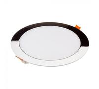 MINI PANNEL 18W BIANCO CALDO TONDO CROMATO VT-1807CH-LED6346 V-TAC