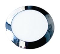 MINI PANNEL 24W BIANCO FREDDO TONDO CROMATO VT-2407CH-LED6354 V-TAC