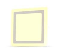 MINI PANNEL SUPERF. BILED 19W E 3W BIANCO CALDO QUADRAT VT-2209SQ-LED4928 V-TAC