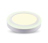 MINI PANNEL SUPERF. BILED 19W E 3W BIANCO CALDO TONDO VT-2209-LED4896 V-TAC