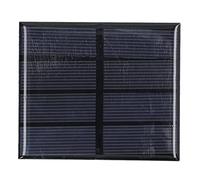 Mini Pannelli Solari, Kit Pannello Solare da 0,6 W 2 V Celle Solari Policristalline per Energia Solare, Fai-Da-Te Casa, Giardino, Progetti Scientifici, 70x83mm