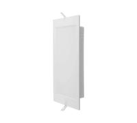 Mini Pannello LED Chip Samsung 12W Quadrato da Incasso Compatibile con Foro 150-155mm Colore Bianco 3000K