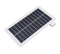 Mini pannello solare 5 V 2 W 400 mA, piccola cella solare per la ricarica del telefono, pannello solare impermeabile e resistente al calore con design compatto per uso esterno e do