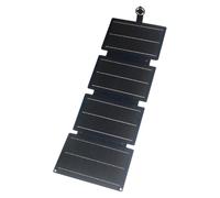 Mini pannello solare da 28 W con porta USB di tipo C pieghevole monocristallino della banca di energia solare ad alto tasso di conversione per il sistema di illuminazione fai da te