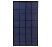 Mini Pannello Solare DC 12V 7W da 1 Pz, Pannelli Solari Policristallini, Caricatore per Celle Epossidiche Solari Ad Alto Tasso di Conversione per Luce da Prato