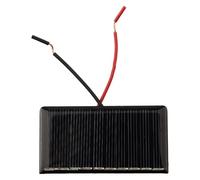 Mini pannello solare portatile da 5 V 60 mA per progetti di caricabatterie solare fai da te - 68 × 36 mm Cella monocristallina nera, compatibile con piccole batterie DC e Sci(1 pz)