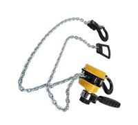 Mini Paranco a Leva 0,5 Tonnellate con Catena 1,5 M - Sollevatore Manuale a Cricchetto Portatile per Sollevamento Pesante - Ideale per Applicazioni Industriali e Fai Te
