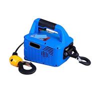 Mini paranco elettrico 100 kg strumenti di sollevamento verricello 500 kg verricello elettrico portatile paranco a fune,Resistente e affidabile(100 Kg x 25m)