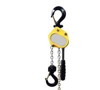 Mini paranco manuale a catena, capacità 0,25/0,5 tonnellate con blocco leva portatile con sollevamento di 3 metri(0.5T3m)