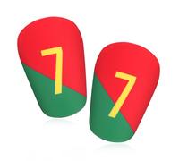 Mini Parastinchi da Calcio, 8x5cm Mini Parastinchi Parastinchi Protettivi Attrezzatura per Uomo Gioventù Adulto Donna Bambino Ragazzo Ragazza (Numero Speciale Uniforme N. 7)