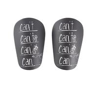 Mini parastinchi da calcio (extra) - Piastre spesse senza - e robuste Shin Guards per uomini, donne e bambini - ProfiStyle protezione gambe