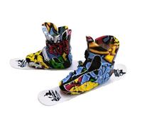 Mini pattini da - Mini pattini da 3,54 pollici | Pp Fun Toy - Fingerboard Roller Skateboard per bambini Party School Collection dallo stress e sviluppo 'agilità con divertente break