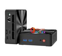 Mini PC, 1 anno Office 365, processore Intel 4-Core N100 (Beat i3-1115G4), 16 GB RAM 512 GB SSD, mini computer desktop Windows 11, doppio display 4K, HDMI/DP/WiFi/BT/Micro PC per studenti di lavoro