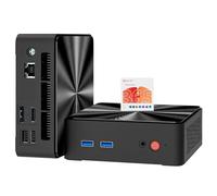 Mini PC, 1 anno Office 365, processore Intel 4-Core N100 (Beat i3-1115G4), 16 GB RAM 512 GB SSD, mini computer desktop Windows 11, doppio display 4K, HDMI/DP/WiFi/BT/Micro PC per studenti di lavoro