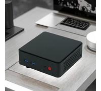 Mini PC 16GB RAM 512GB M.2 SSD, Windows 11 Professional preinstallato, computer portatile, supporta tre display sincrono/asincrono. 4K UHD, WiFi, Bluetooth, VESA/casa/business/gaming mini PC