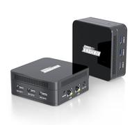 Mini PC, Alder Lake N100 (fino a 3,4 GHz), Windows 11 Pro OS, 16 GB DDR5 RAM 512 GB M.2 SSD, schermo triplo 4K UHD, mini computer desktop, Gigabit Ethernet, WiFi6/BT5.2, per affari, casa, ufficio