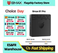 BMAX Mini PC B1PRO Windows 11 Pro 8GB RAM 128GB ROM N4000 Micro Computer Desktop Dual-Band WiFi mini 8GB 128GB